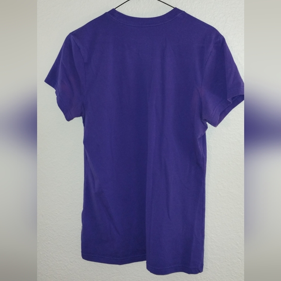 BLUE/PURPLE NIKE DRI-FIT COTTON TEE, SIZE MEDIUM, NEVER WORN EXCELLENT CONDITION - Picture 4 of 7